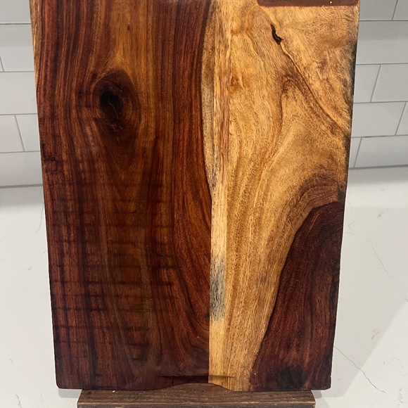 Vintage Hand Crafted Wooden Cutting Board - Picture 5 of 5